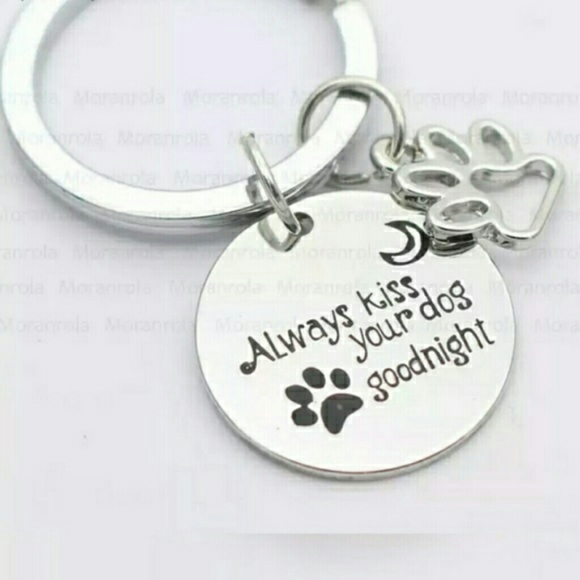 Accessories - "Kiss Your Dog Goodnight" Keychain